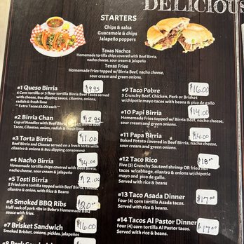 Texas Bebe’s Quesobirria - Menu - Mexican Near Me - Grayslake, Illinois Texas Bebe’s Quesobirria - Menu - Mexican Near Me - Grayslake, Illinois