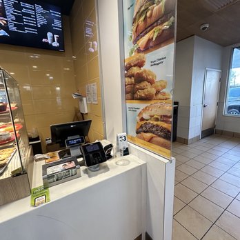 McDonald's - a counter with a laptop and a menu - Fast Food Near Me - Salisbury, North Carolina McDonald's - a counter with a laptop and a menu - Fast Food Near Me - Salisbury, North Carolina