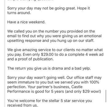 Canyon News - 4 of 4. "Stellar 5 star service", eh?? Riiiiggghhhhtt. - Print Media Near Me - Beverly Hills, California