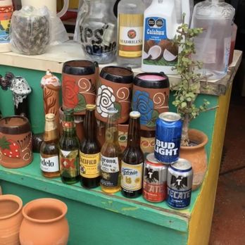 La Bufadora - Drinks for the adults with awesome souvenir cups - Beaches Near Me