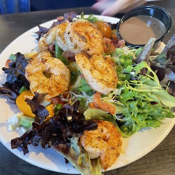 B Matthews Eatery - B Salad with grilled shrimp - New American Near Me - Savannah, Georgia