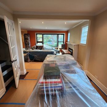 Optim Design - Dining room + living room remodeling in progress - General Contractors Near Me - Morton Grove, Illinois Optim Design - Dining room + living room remodeling in progress - General Contractors Near Me - Morton Grove, Illinois