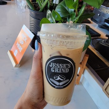 Jesse's Grind Coffee Bar - Honey lavender latte - Coffee & Tea Near Me - Winnetka, California Jesse's Grind Coffee Bar - Honey lavender latte - Coffee & Tea Near Me - Winnetka, California