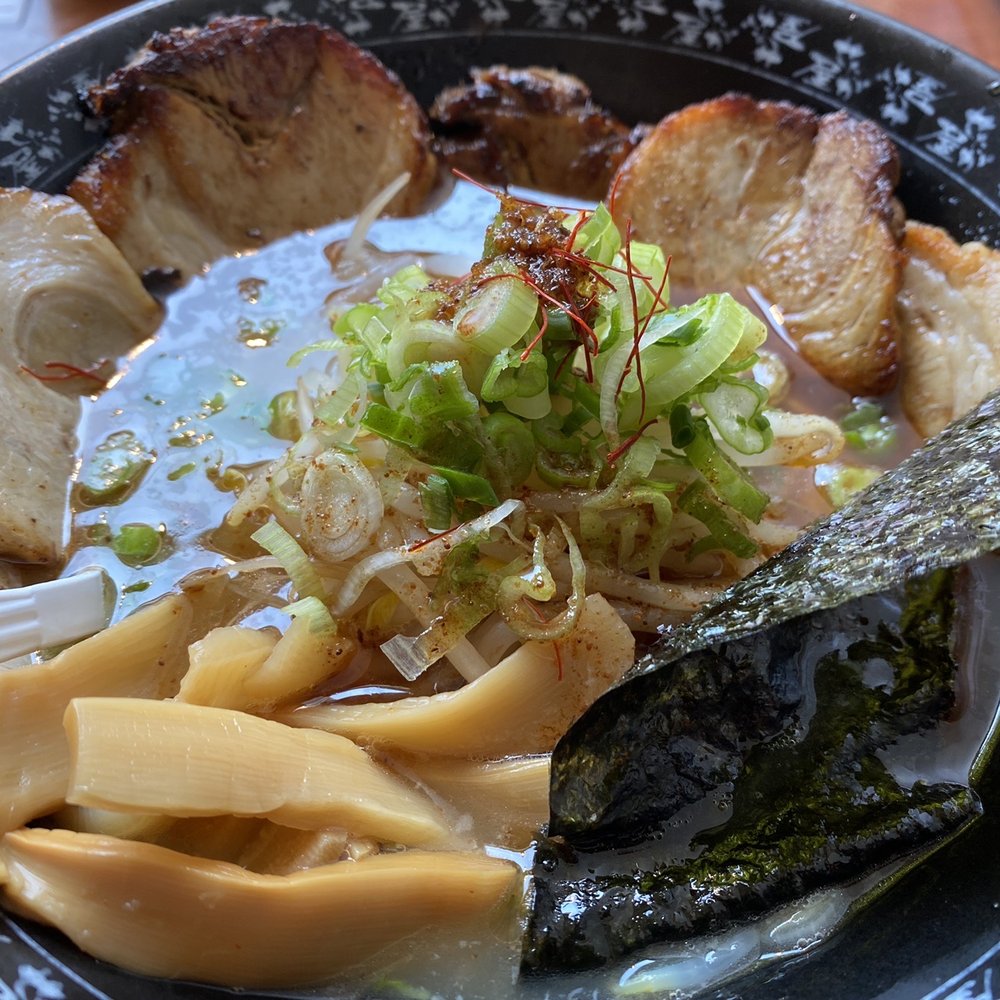 Ramen Setagaya - Black Garlic Tonkotsu DX - Ramen Near Me - Brooklyn, New York Ramen Setagaya - Black Garlic Tonkotsu DX - Ramen Near Me - Brooklyn, New York