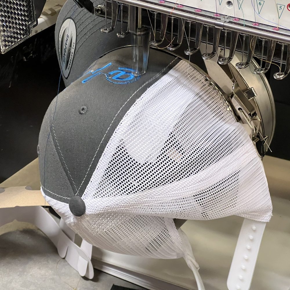 Lids - A close-up view of my designer ball cap's creation! - Sports Wear Near Me - National City, California