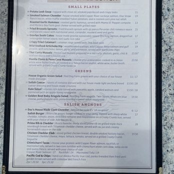 Salish Grill - Lunch menu - American Near Me - Port Townsend, Washington Salish Grill - Lunch menu - American Near Me - Port Townsend, Washington