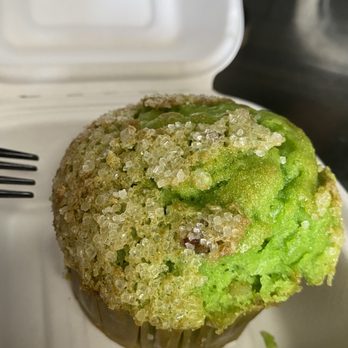 Lucky Goat Coffee - Pistachio muffin warmed - Coffee & Tea Near Me - Tallahassee, Florida Lucky Goat Coffee - Pistachio muffin warmed - Coffee & Tea Near Me - Tallahassee, Florida