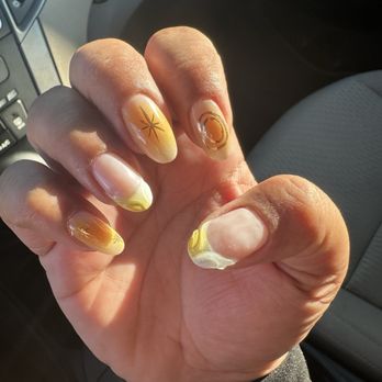 Omni Nails - I'm in love with these nails  Callie is so amazing, she was extremely gentle and patient with my design she's wonderful - Nail Salons Near Me - San Diego, California