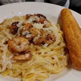 Blackened shrimp fettuccine alfredo. $16.99 Excellent. Blackened shrimp fettuccine alfredo. $16.99 Excellent.