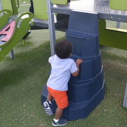 Our busy toddler on the move.