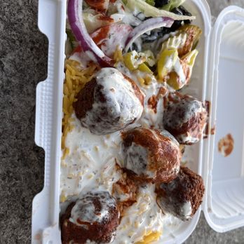 Gigi Halal Food - Falafel rice bowl - Food Trucks Near Me - Newark, New Jersey Gigi Halal Food - Falafel rice bowl - Food Trucks Near Me - Newark, New Jersey