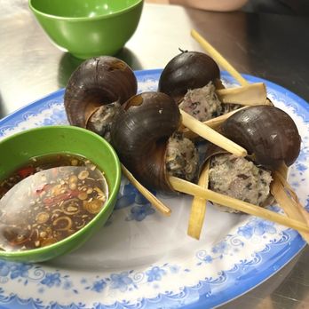 Mắm - Stuffed snails with lemongrass & pork - Vietnamese Near Me - New York, New York Mắm - Stuffed snails with lemongrass & pork - Vietnamese Near Me - New York, New York