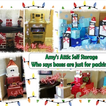 Amy's Attic Self Storage - Holiday boxes have taken on a new dimension! - Self Storage Near Me - Belton, Texas