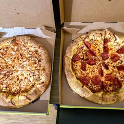 Stuffed crust pizza