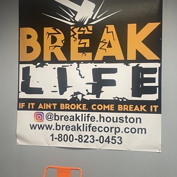 Break Life - Wall posting - Team Building Activities Near Me - Houston, Texas