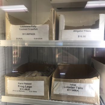 Don's Meat Shop - Specialty meats in the freezer section. Alligator, frog legs, and crawfish. - Meat Shops Near Me - Hixson, Tennessee Don's Meat Shop - Specialty meats in the freezer section. Alligator, frog legs, and crawfish. - Meat Shops Near Me - Hixson, Tennessee