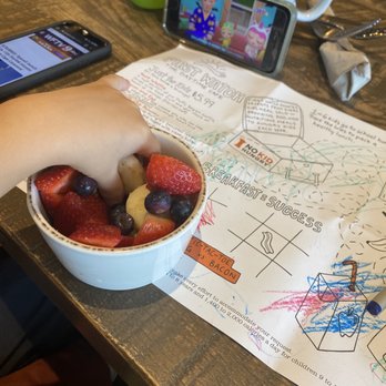 First Watch - A fruit bowl and coloring for our son - Breakfast & Brunch Near Me - Melbourne, Florida First Watch - A fruit bowl and coloring for our son - Breakfast & Brunch Near Me - Melbourne, Florida