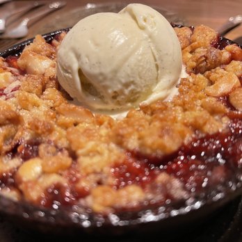 Happy Monkey - Strawberry (Harry's) and Pineapple Crisp - Latin American Near Me - Greenwich, Connecticut