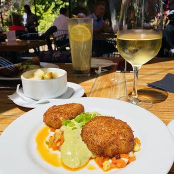 Tarpy's  - Dungeness Crab Cakes and a  bisque. - New American Near Me - Monterey, California