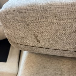 SA Moving Guys - Dirty couch after they moved it