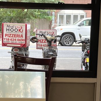 Mark's Red Hook Pizza - Delivery bikes - Pizza Near Me - Brooklyn, New York
