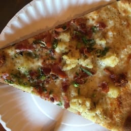 Bacon and Scallion Pizza