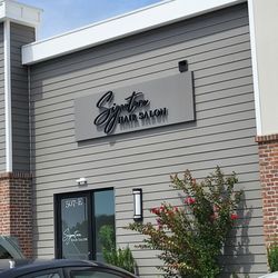 Signature Hair Salon - View from back entrance