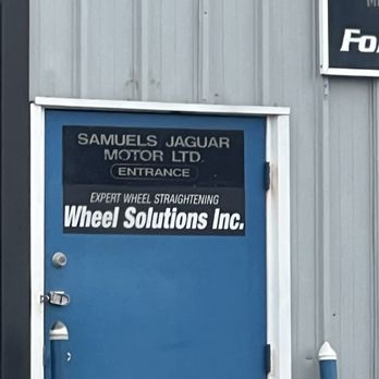 Wheel Solutions - Located inside a Jag repair shop - was great to see some classic cars being worked on alongside mine! - Wheel & Rim Repair Near Me - Brighton, Massachusetts