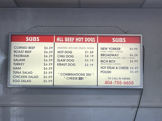 New York Sandwich Shop by null