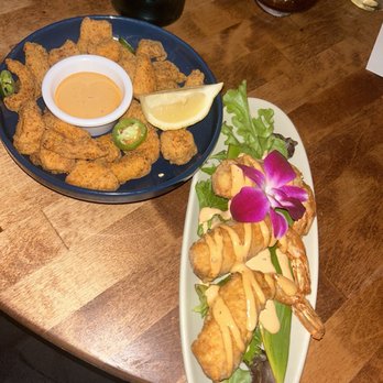 Tulum Kitchen & Bar - Red snapper bites and shrimp Crab rolls. Very tasty!! - Seafood Near Me - Atlanta, Georgia Tulum Kitchen & Bar - Red snapper bites and shrimp Crab rolls. Very tasty!! - Seafood Near Me - Atlanta, Georgia
