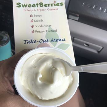 Sweetberries Eatery & Frozen Custard - Vanilla custard yum - Ice Cream & Frozen Yogurt Near Me - Bradenton, Florida Sweetberries Eatery & Frozen Custard - Vanilla custard yum - Ice Cream & Frozen Yogurt Near Me - Bradenton, Florida