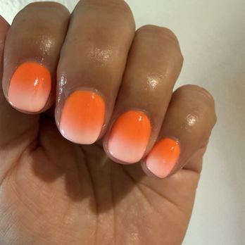 TN Nail's & Spa - Ombré creamsicle! - Nail Salons Near Me - Elk Grove, California TN Nail's & Spa - Ombré creamsicle! - Nail Salons Near Me - Elk Grove, California