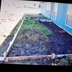 WTA Concrete - 10'×20' patio before pooring