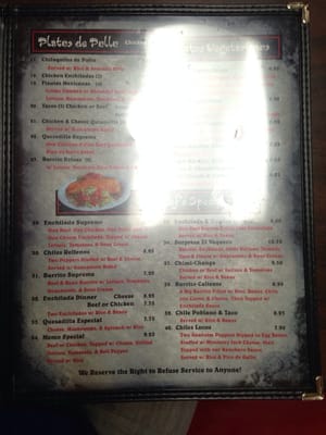 Menu photo 5 El Vaquero Mexican Restaurant Albany, GA Menu photo 5 El Vaquero Mexican Restaurant Albany, GA