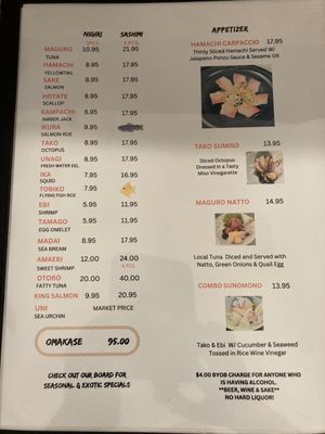 Menu photo 8 Tanuki Sushi Kaneohe, HI Menu photo 8 Tanuki Sushi Kaneohe, HI