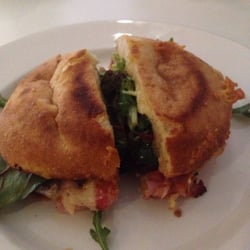 Bellas Cafe & Licensed Italian Restaurant - Panini toasted. Delicious!