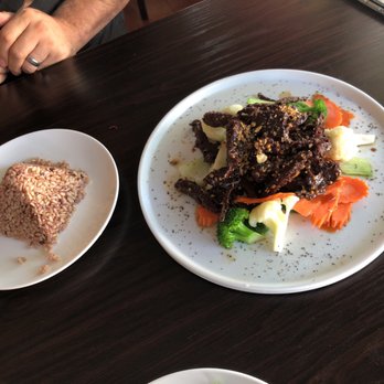 Something Vegan - Heavenly beef! - Asian Fusion Near Me - Burbank, California Something Vegan - Heavenly beef! - Asian Fusion Near Me - Burbank, California