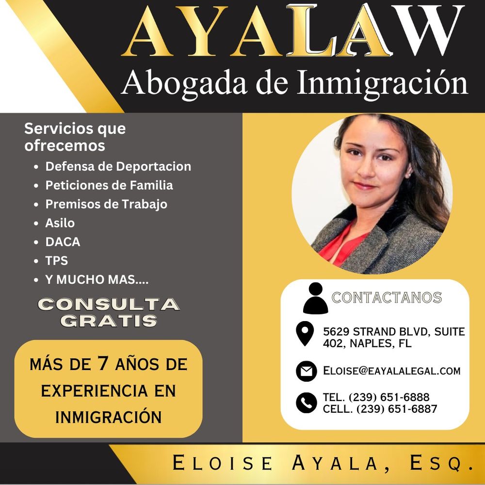 Ayala Law - immigration attorney in Naples, FL