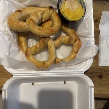 Johnny McTighe's Irish Pub - Pretzels (half order) - Irish Near Me - Blue Mountain Beach, Florida Johnny McTighe's Irish Pub - Pretzels (half order) - Irish Near Me - Blue Mountain Beach, Florida