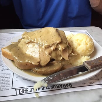 Mama's on the Half Shell - Turkey dinner.. Huge and delicious! - Bars Near Me - Baltimore, Maryland
