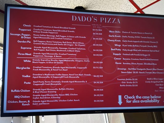Menu photo 4 Dado's Pizza OKC Oklahoma City, OK
