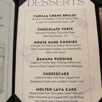 The Butcher's Son - Dessert Menu - New American Near Me - Virginia Beach, Virginia The Butcher's Son - Dessert Menu - New American Near Me - Virginia Beach, Virginia