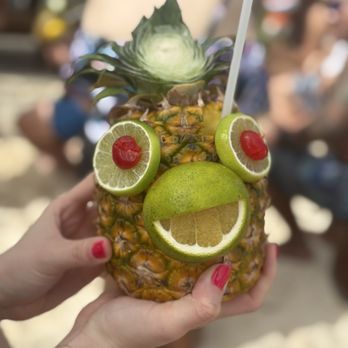 Excellence Riviera Cancún - Pineapple drink - Hotels Near Me - Puerto Morelos, ROO