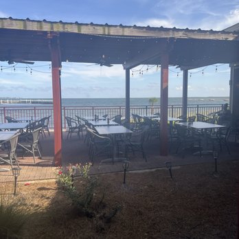 Nick's Boathouse - View of the patio - Seafood Near Me - Pensacola, Florida