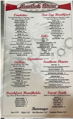 Menu photo 6 Martha's Family Restaurant Seffner, FL Menu photo 6 Martha's Family Restaurant Seffner, FL