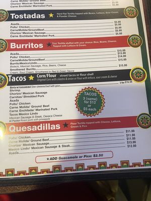 Menu photo 2 Mexico Lindo Bethlehem, PA Menu photo 2 Mexico Lindo Bethlehem, PA