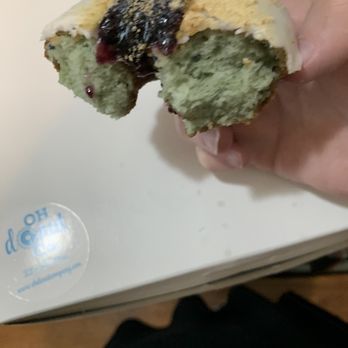 OH Donut Co. - Another view of the brown butter blueberry - Donuts Near Me - Youngstown, Ohio