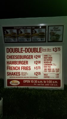 Menu photo 7 In-N-Out Burger Rohnert Park, CA Menu photo 7 In-N-Out Burger Rohnert Park, CA