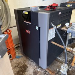 Pool heater install