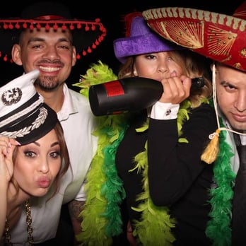 Framed Photobooths - Toasting to the bride and groom - Photo Booth Rentals Near Me